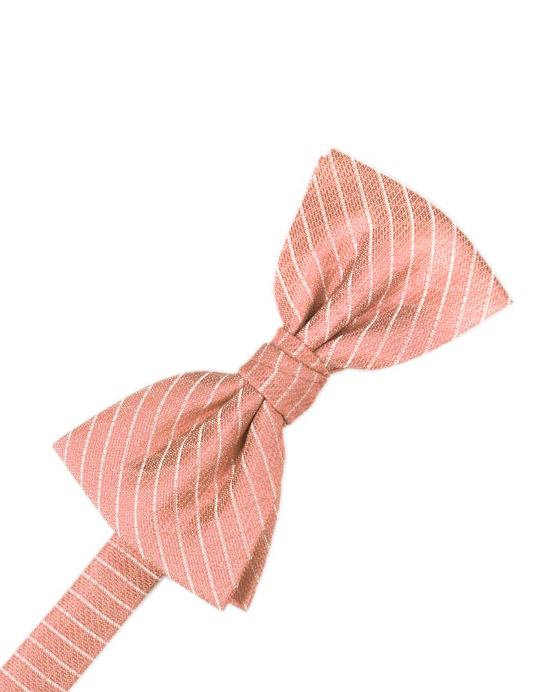 Cardi Pre-Tied Coral Palermo Bow Tie