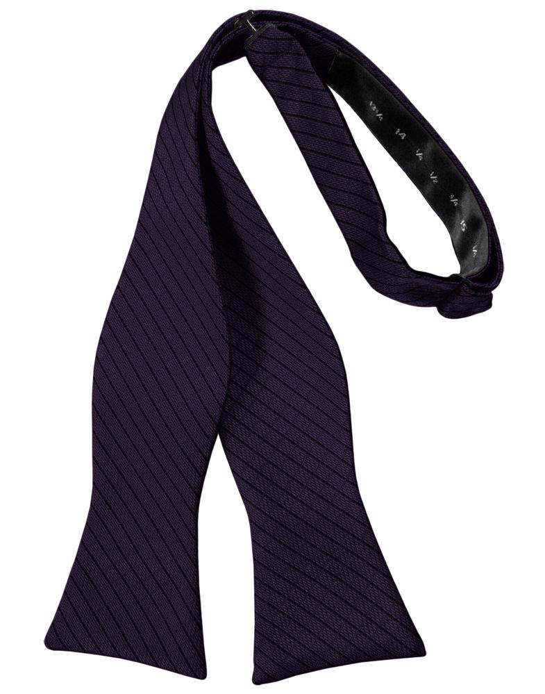 Lapis Palermo Bow Tie - self-tie style, front view