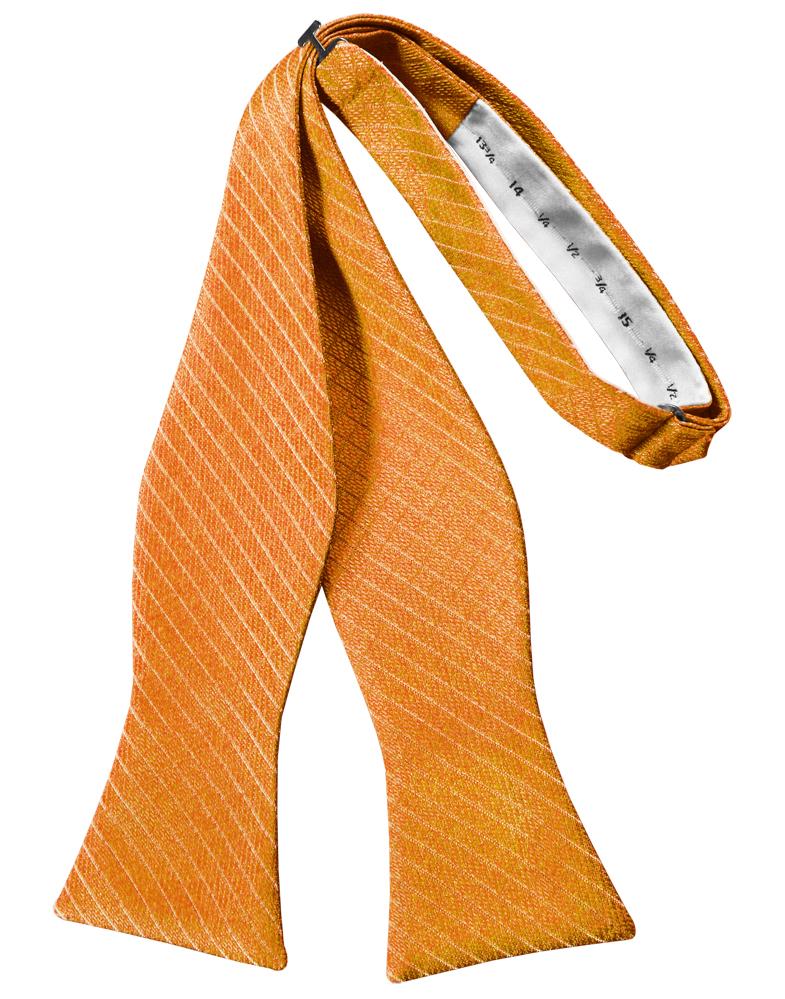 Mandarin Palermo Bow Tie - self-tie style, front view