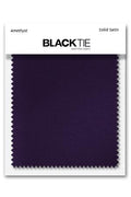 Cardi Amethyst Luxury Satin Fabric Swatch