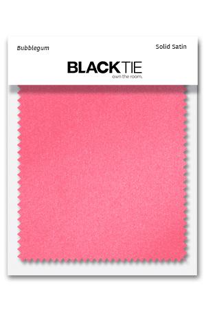 Cardi Bubblegum Luxury Satin Fabric Swatch
