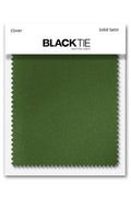 Cardi Clover Luxury Satin Fabric Swatch