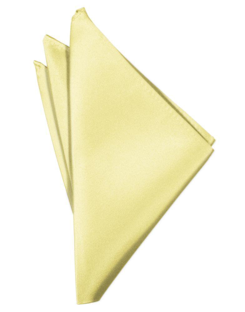 Cardi Canary Luxury Satin Pocket Square