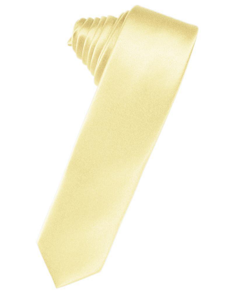 Cardi Canary Luxury Satin Skinny Necktie