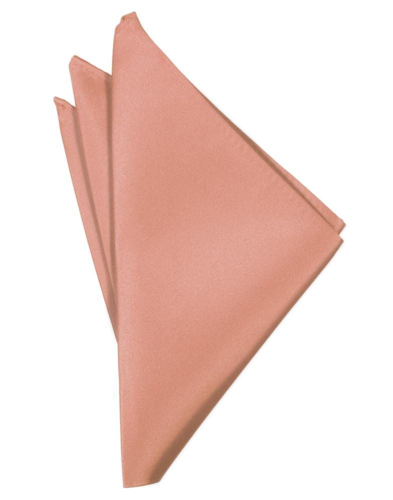 Cardi Coral Luxury Satin Pocket Square