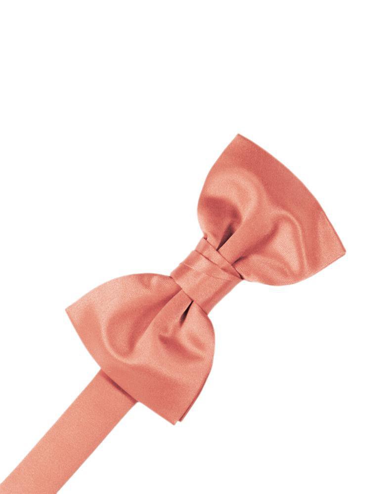 Cardi Pre-Tied Coral Reef Luxury Satin Bow Tie