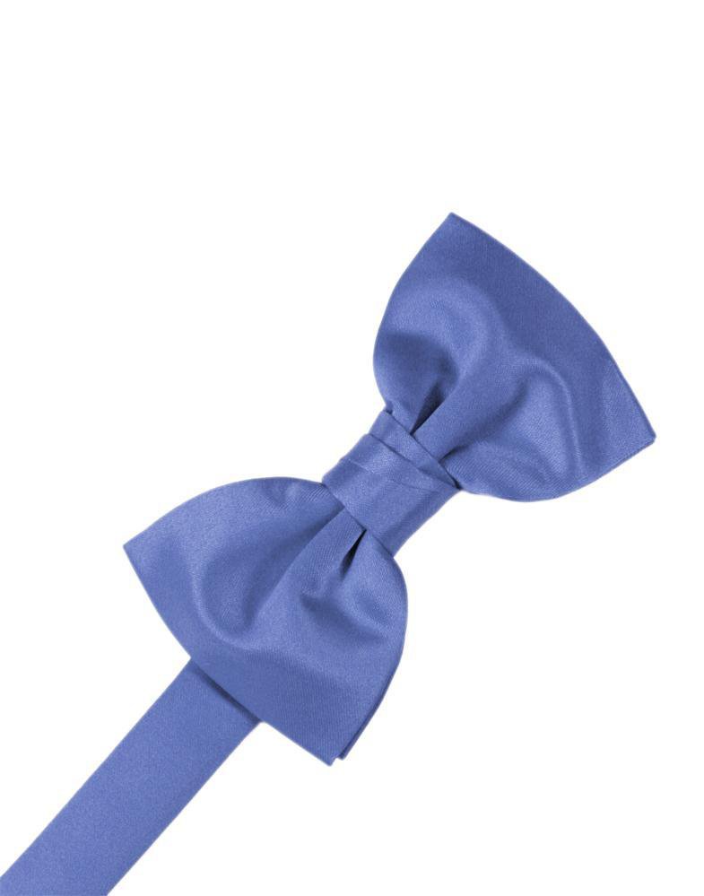 Cardi Pre-Tied Cornflower Luxury Satin Bow Tie