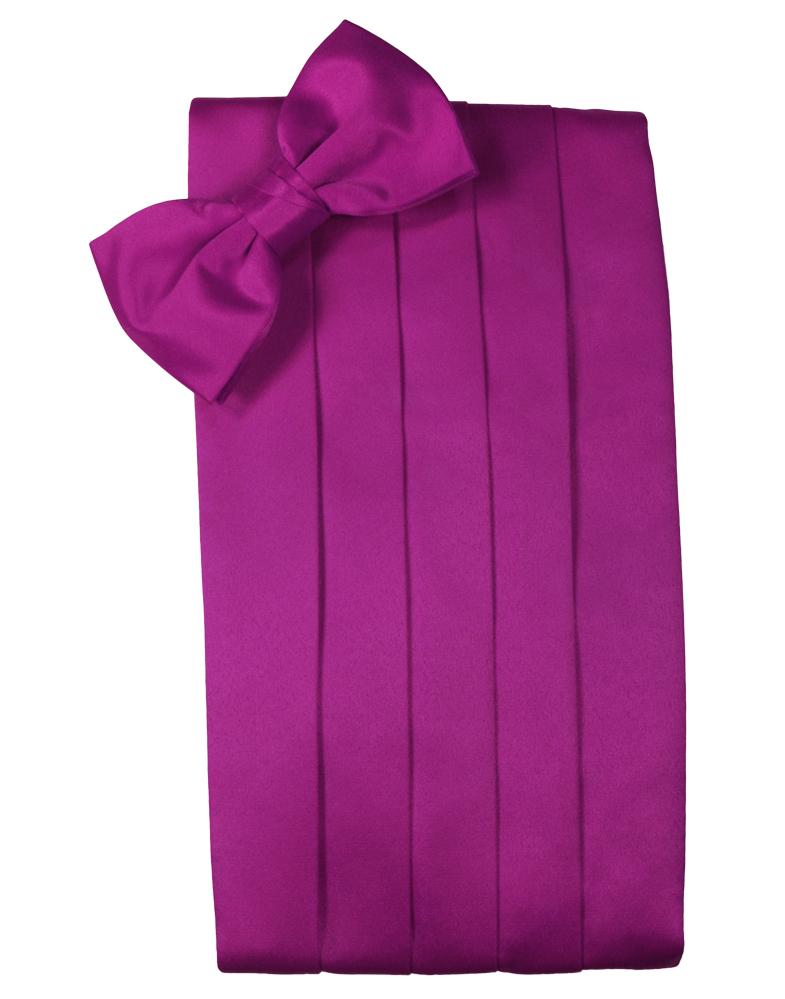 Cardi Fuchsia Luxury Satin Cummerbund