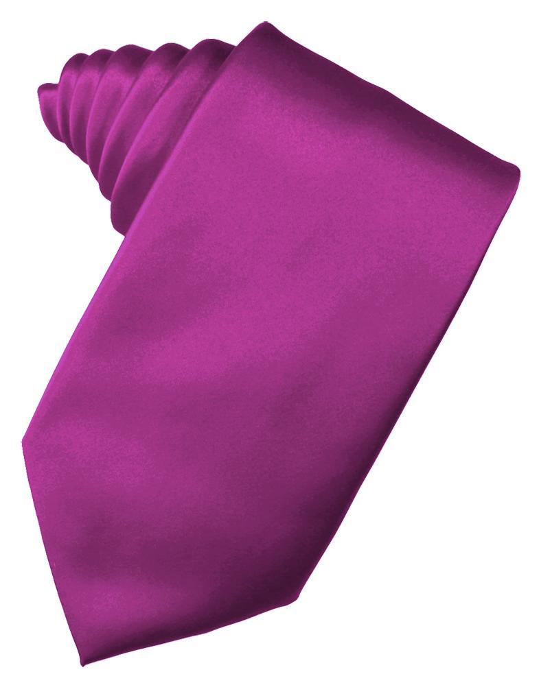 Pink Luxury Satin Necktie