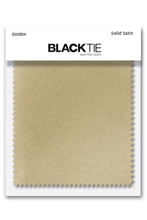 Cardi Golden Luxury Satin Fabric Swatch