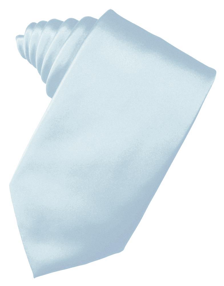 Cardi Light Blue Luxury Satin Necktie