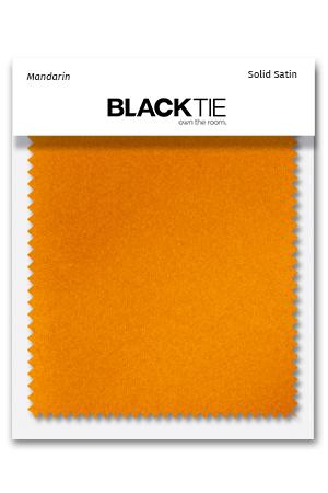 Cardi Mandarin Luxury Satin Fabric Swatch