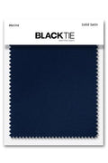 Cardi Marine Luxury Satin Fabric Swatch