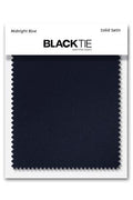 Cardi Midnight Luxury Satin Fabric Swatch