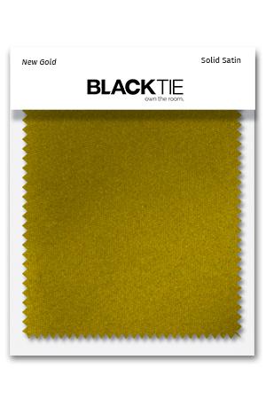 Cardi New Gold Luxury Satin Fabric Swatch