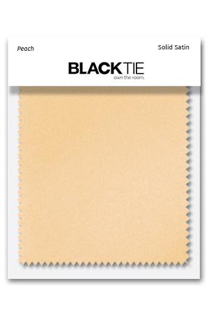 Cardi Peach Luxury Satin Fabric Swatch