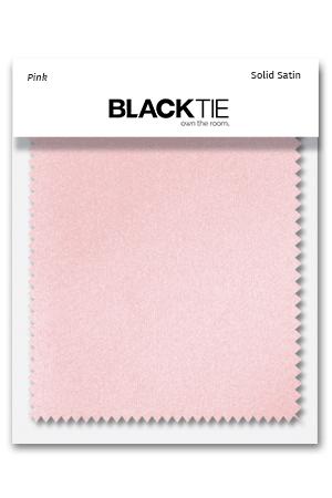 Cardi Pink Luxury Satin Fabric Swatch