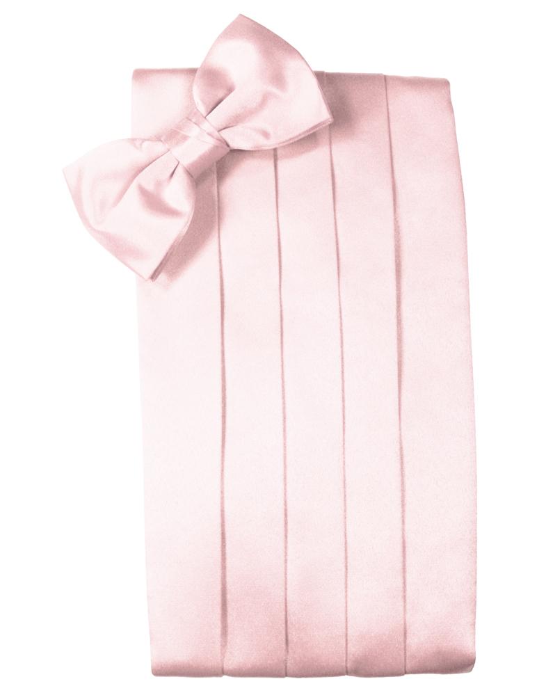 Pink Luxury Satin Cummerbund