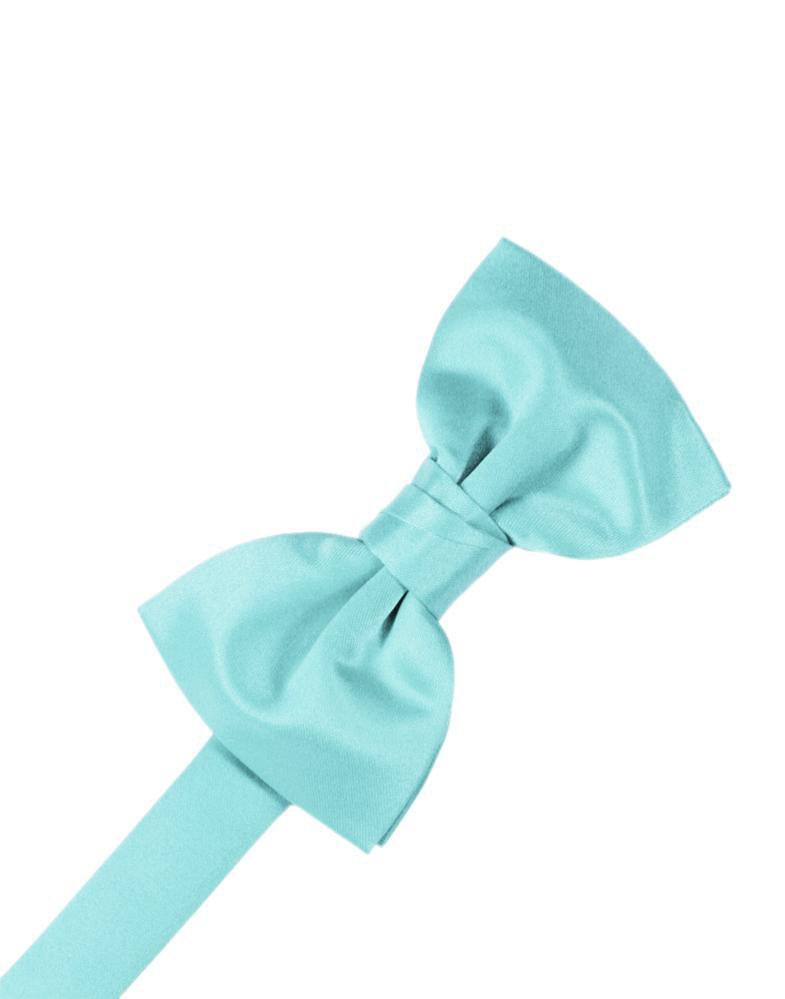 Cardi Pre-Tied Pool Luxury Satin Bow Tie