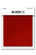 Cardi Scarlet Luxury Satin Fabric Swatch