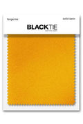 Cardi Tangerine Luxury Satin Fabric Swatch