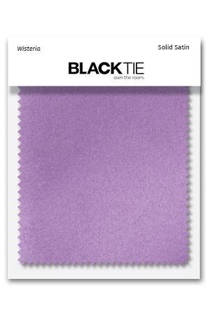 Cardi Wisteria Luxury Satin Fabric Swatch