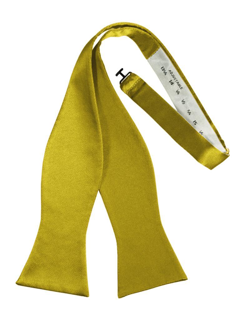 Willow Luxury Satin Bow Tie - self-tie style, front view