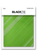 Cardi Kelly Striped Satin Fabric Swatch
