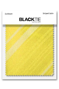 Cardi Sunbeam Striped Satin Fabric Swatch