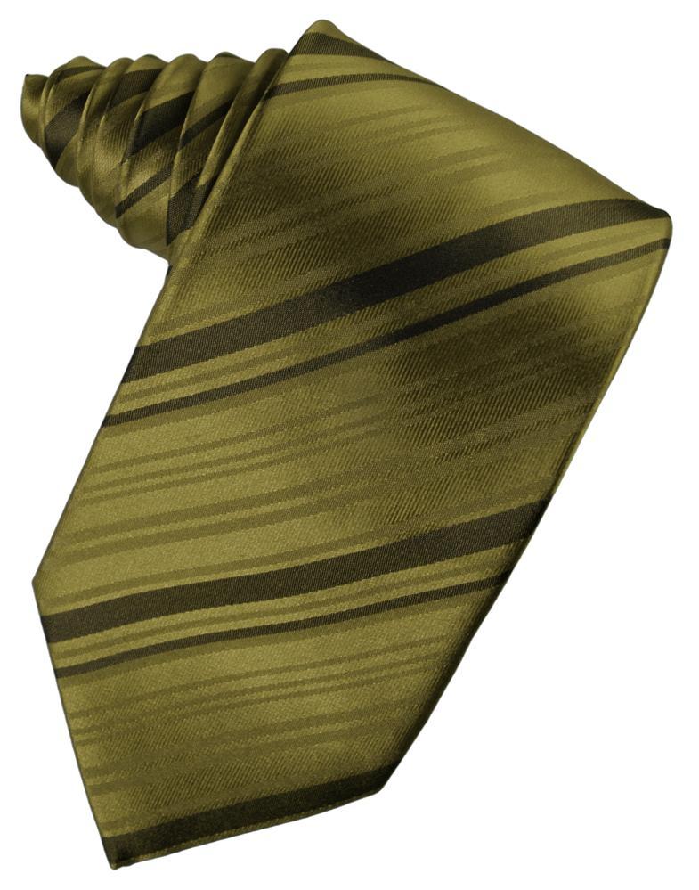 Cardi Fern Striped Satin Necktie