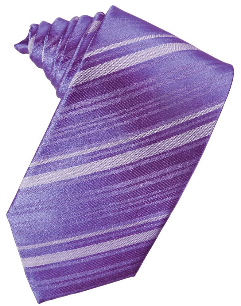 Cardi Freesia Striped Satin Necktie
