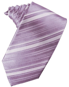 Cardi Heather Striped Satin Necktie