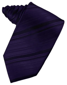 Cardi Lapis Striped Satin Necktie