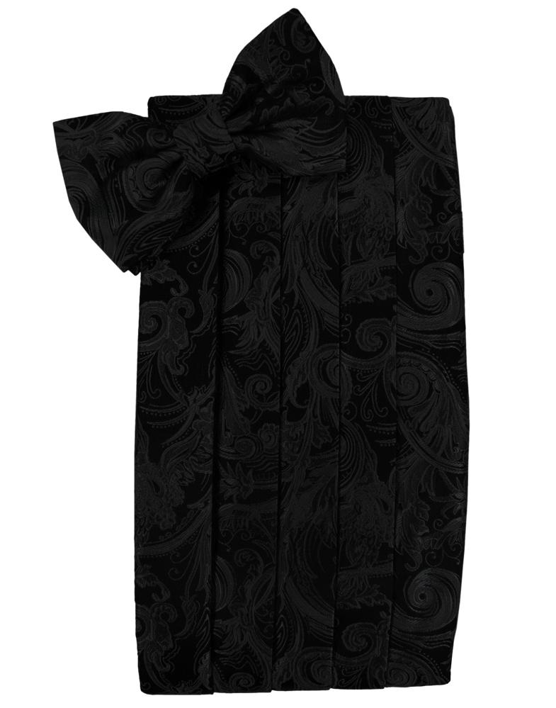 Cardi Black Tapestry Cummerbund