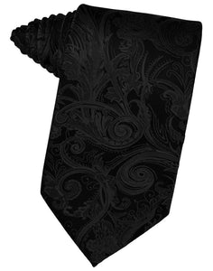 Cardi Black Tapestry Necktie