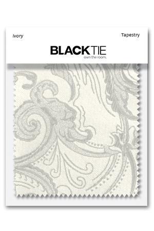 Cardi Ivory Tapestry Fabric Swatch