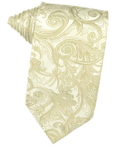 Cardi Ivory Tapestry Necktie