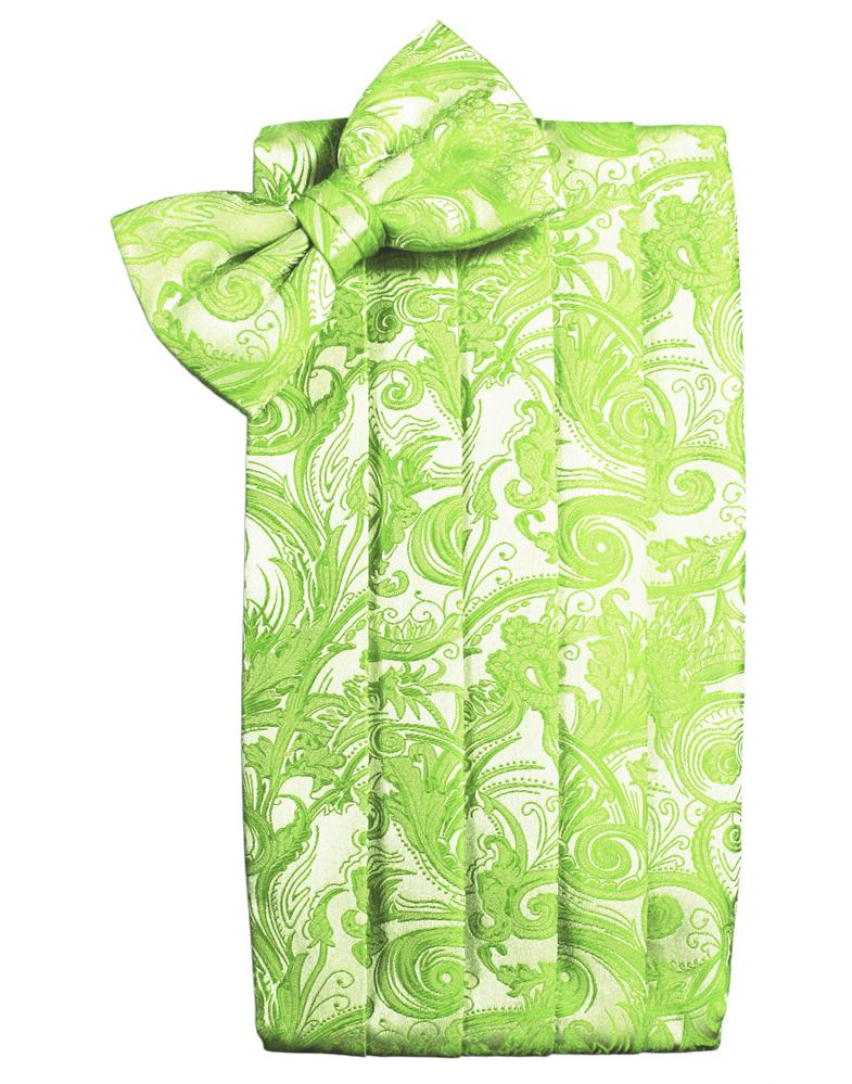 Cardi Lime Tapestry Cummerbund