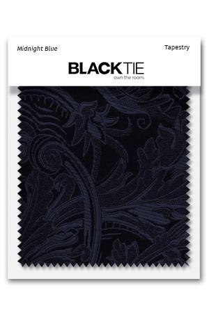 Cardi Midnight Tapestry Fabric Swatch