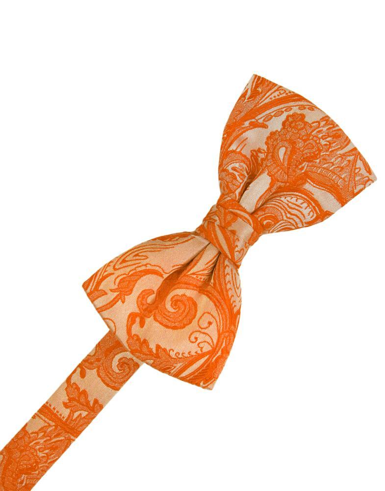 Cardi Pre-Tied Mandarin Tapestry Bow Tie