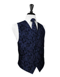 Cardi Marine Tapestry Tuxedo Vest