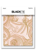 Cardi Peach Tapestry Fabric Swatch