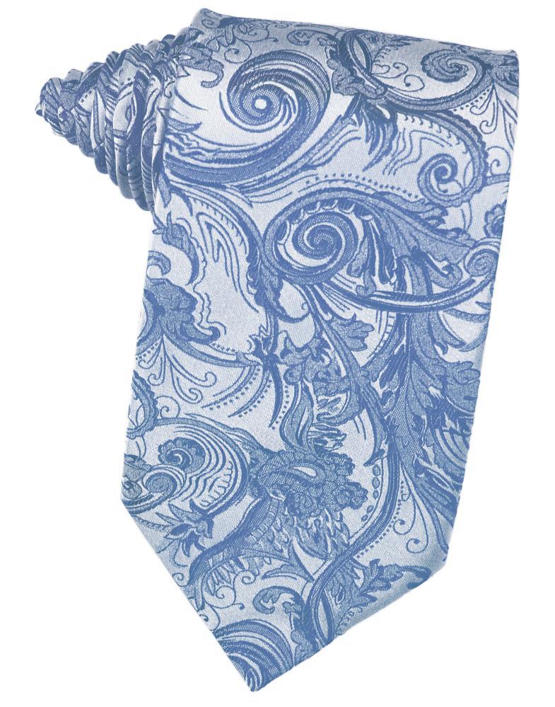 Cardi Periwinkle Tapestry Necktie