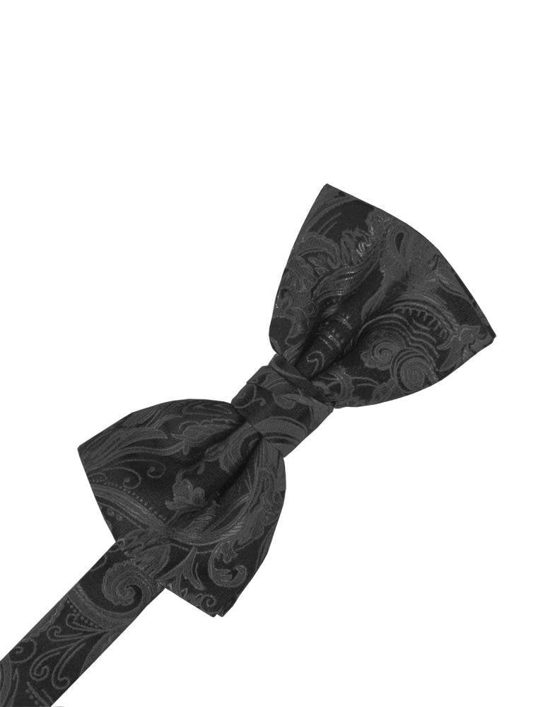 Cardi Pre-Tied Pewter Tapestry Bow Tie