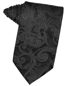 Cardi Pewter Tapestry Necktie