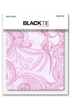 Cardi Rose Petal Tapestry Fabric Swatch