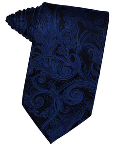 Cardi Royal Blue Tapestry Necktie