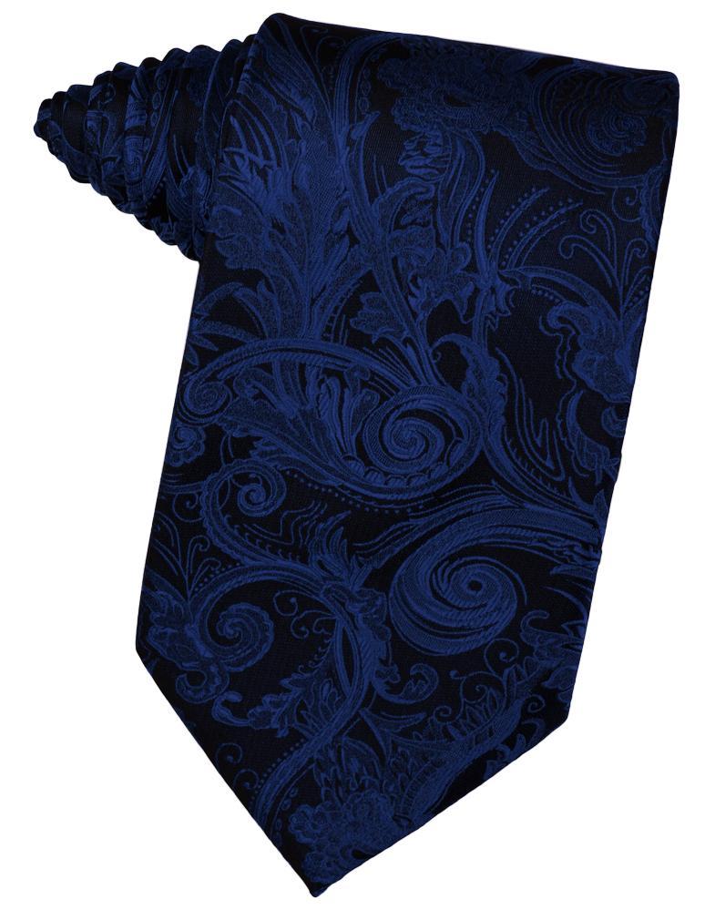 Cardi Royal Blue Tapestry Necktie