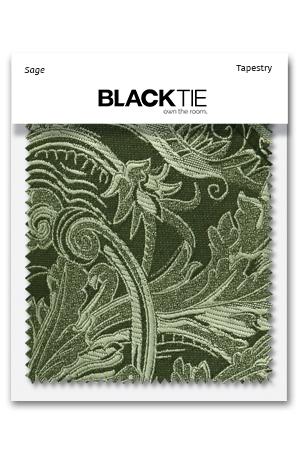Cardi Sage Tapestry Fabric Swatch