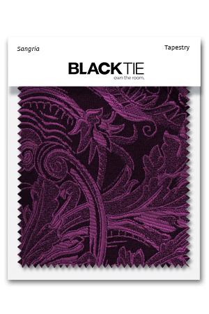 Cardi Sangria Tapestry Fabric Swatch